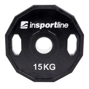 Олимпийски диск с гумено покритие inSPORTline Ruberton 15 кг Олимпийски диск с гумено покритие inSPORTline Ruberton 15 кг