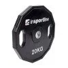 Олимпийски диск с гумено покритие inSPORTline Ruberton 20 кг