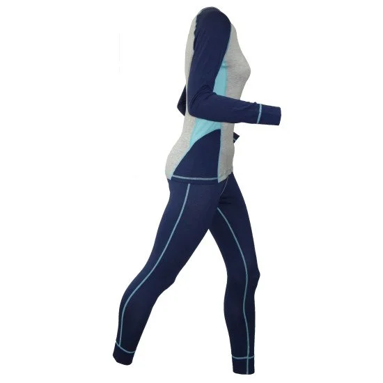 Термо бельо-комплект за жени HI-TEC Lady Alpine Set, Син Термо бельо-комплект за жени HI-TEC Lady Alpine Set, Син
