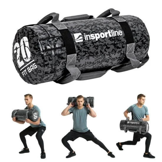 Тренировъчна торба inSPORTline Fitbag Camu 20 кг