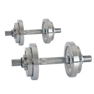 Комплект хромирани гири 2x10 кг Комплект хромирани гири 2x10 кг