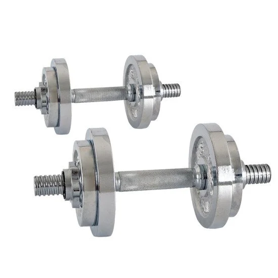 Комплект хромирани гири 2x10 кг Комплект хромирани гири 2x10 кг