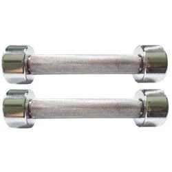 Хромирани дъмбели SPARTAN  2 x 9 кг