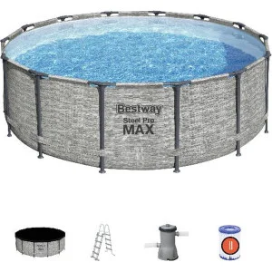 Градински басейн Bestway Steel Pro Max 427 NEW