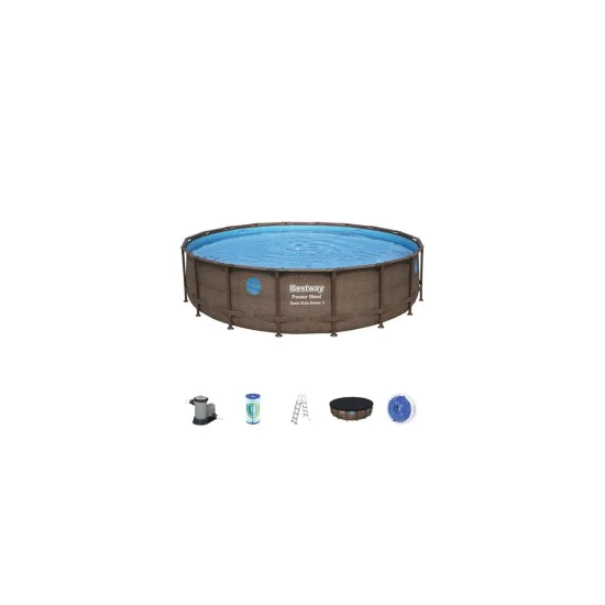 Градински басейн Bestway Power Steel 549 NEW