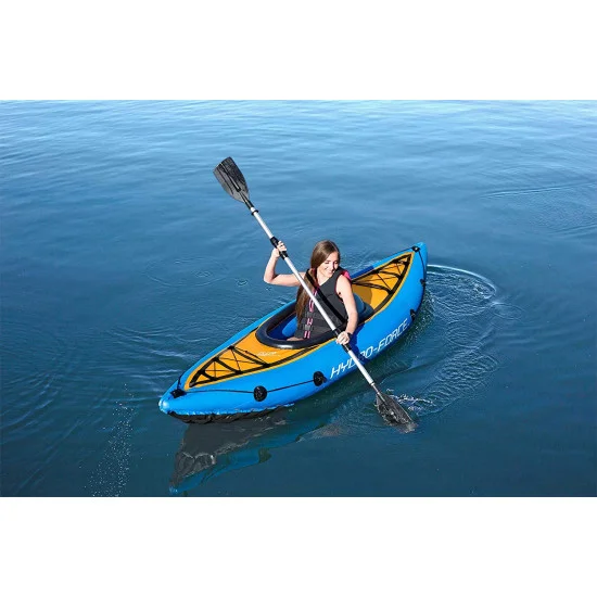 Надуваем каяк BESTWAY Cove Champion