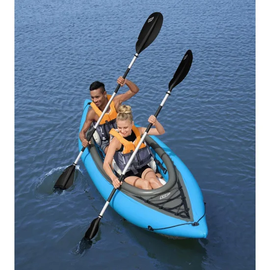 Надуваем каяк BESTWAY Cove X2 