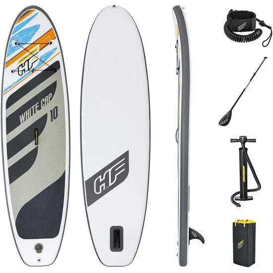 Надуваем SUP борд BESTWAY White Cap 305