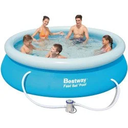Комплект басейн с филтърна помпа BESTWAY Fast Set