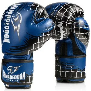 Боксови ръкавици ARMAGEDDON SPORTS - Син