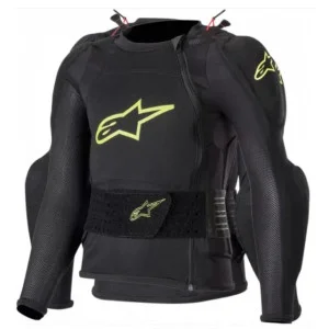 Детска ризница ALPINESTARS Bionic Plus - Черен-Жълт