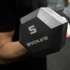 Хексагонален дъмбел EVOLVE TPU 5 кг