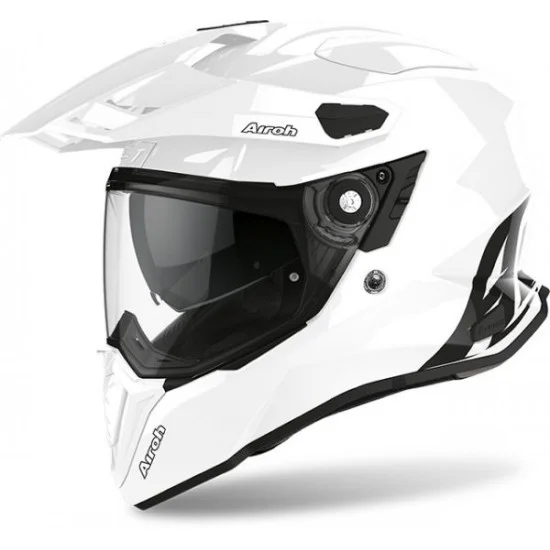 Мото каска AIROH Commander 2 Color White Gloss