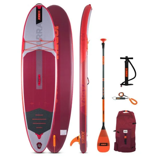 Надуваем SUP борд JOBE Yarra 10.6 Red