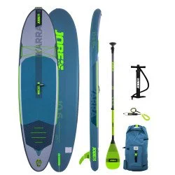Надуваем SUP борд JOBE Yarra 10.6 Steel Blue