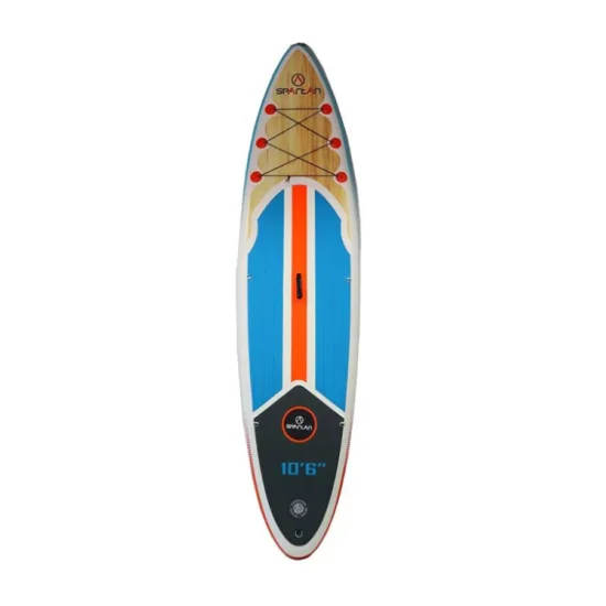 Надуваем Sup борд SPARTAN 320-15 - Сив-Оранжев Надуваем Sup борд SPARTAN 320-15 - Сив-Оранжев
