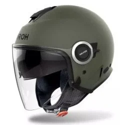 Скутерска каска AIROH Helios Military Green