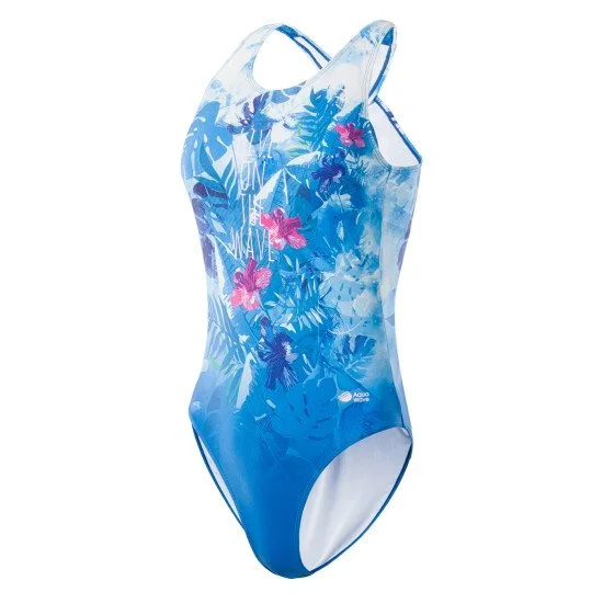 Дамски бански AQUAWAVE Salava WMNS, Син Дамски бански AQUAWAVE Salava WMNS, Син
