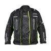 Мъжко мото яке W-TEC Gelnair, черен/зелен Мъжко мото яке W-TEC Gelnair, черен/зелен
