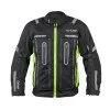 Мъжко мото яке W-TEC Gelnair, черен/зелен Мъжко мото яке W-TEC Gelnair, черен/зелен