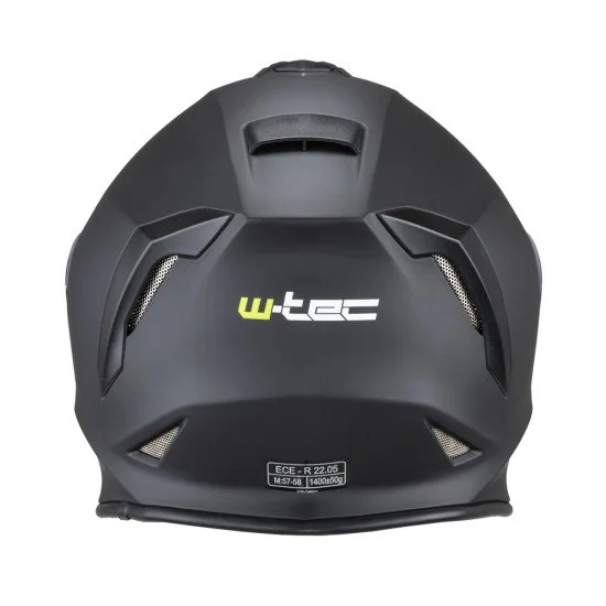 Мото каска W-TEC Integra Solid - Черен мат