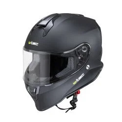 Мото каска W-TEC Integra Solid - Черен мат