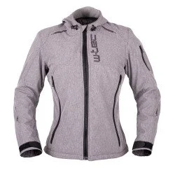 Дамско Softshell мото яке W-TEC Algenia - Сив