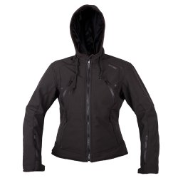 Дамско мото яке Softshell W-TEC Dyte - Черен