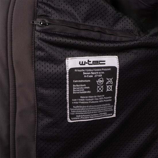 Дамско мото яке Softshell W-TEC Dyte - Черен