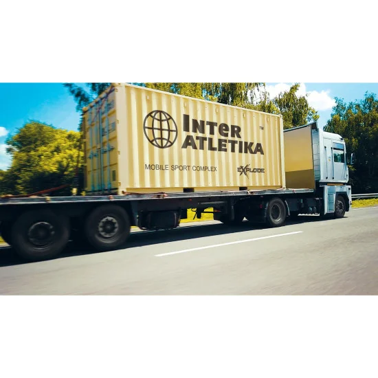Мобилен фитнес контейнер INTER ATLETIKA Explode KFZ704.1