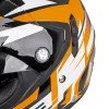 Мото каска W-TEC Dualsport - Черен/оранжев Мото каска W-TEC Dualsport - Черен/оранжев