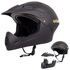 Каска Downhill W-TEC Campanero - Черен мат Каска Downhill W-TEC Campanero - Черен мат