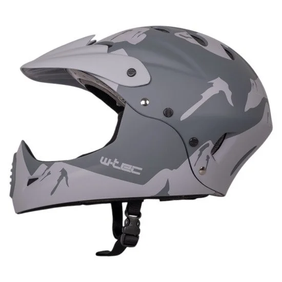 Каска Downhill W-TEC Campanero - Сив мат Каска Downhill W-TEC Campanero - Сив мат