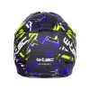 Каска Downhill W-TEC Richpike - Green & Blue Madness Каска Downhill W-TEC Richpike - Green & Blue Madness