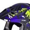 Каска Downhill W-TEC Richpike - Green & Blue Madness Каска Downhill W-TEC Richpike - Green & Blue Madness