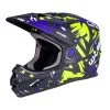 Каска Downhill W-TEC Richpike - Green & Blue Madness Каска Downhill W-TEC Richpike - Green & Blue Madness