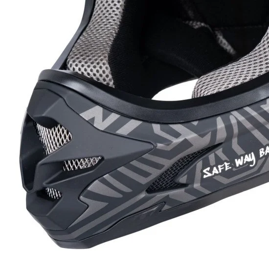 Каска Downhill W-TEC Richpike - Pink Tag On Black Каска Downhill W-TEC Richpike - Pink Tag On Black