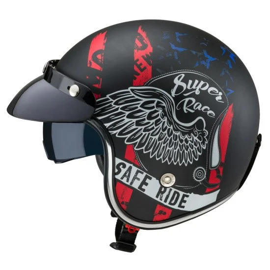 Мото каска W-TEC Café Racer - Super Race Мото каска W-TEC Café Racer - Super Race