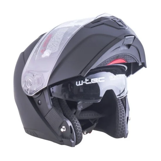 Мото каска W-TEC Benidor, Черен мат Мото каска W-TEC Benidor, Черен мат