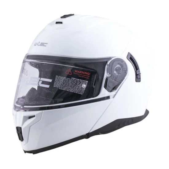 Мото каска W-TEC Benidor, Бял гланц Мото каска W-TEC Benidor, Бял гланц