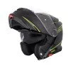 Мото каска W-TEC Venero, Черен гланц - жълт Мото каска W-TEC Venero, Черен гланц - жълт