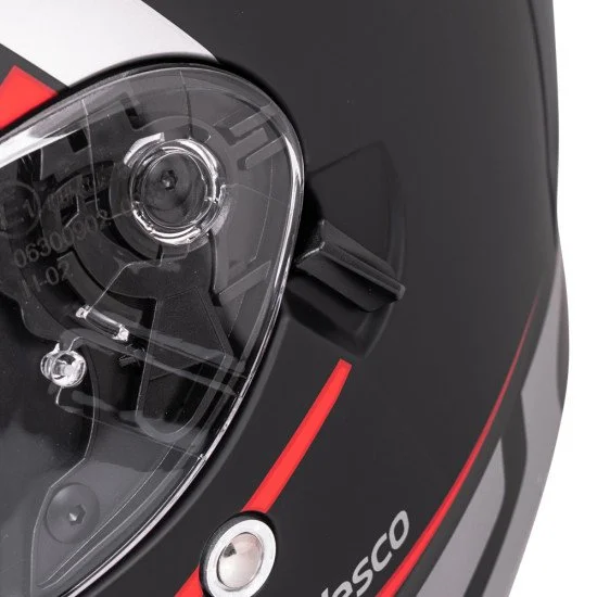 Мото каска W-TEC Vesco, Черен мат - червен Мото каска W-TEC Vesco, Черен мат - червен
