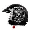 Мото каска W-TEC V541 Black Heart, Skull - Черен гланц Мото каска W-TEC V541 Black Heart, Skull - Черен гланц