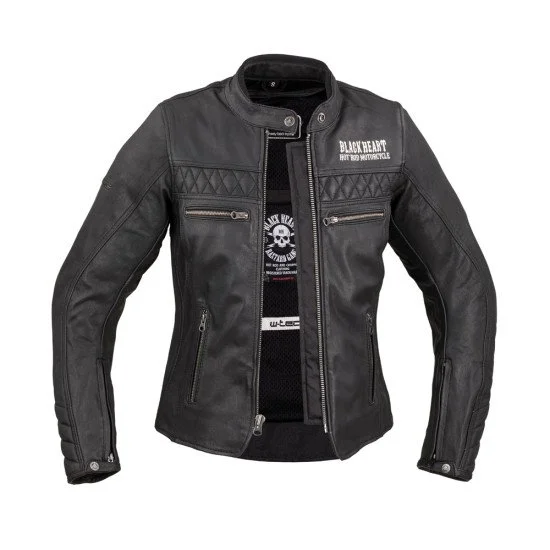 Дамско кожено мото яке W-TEC Black Heart Raptura Дамско кожено мото яке W-TEC Black Heart Raptura