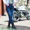 Дамски мото панталон W-TEC Alfreda CE - син