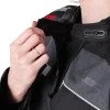 Дамско мото яке W-TEC Radana - Черен-сив-червен