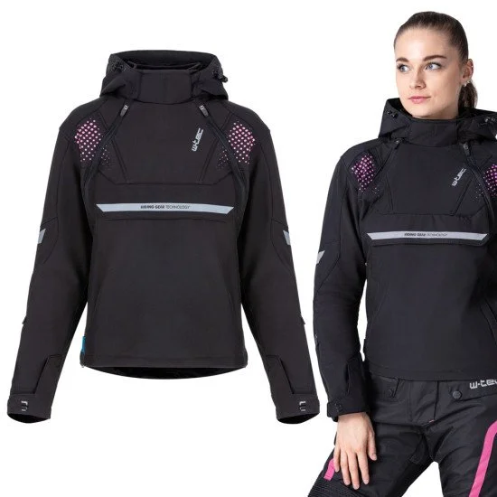 Дамско Softshell мото яке W-TEC Annorack Lady - Черен Дамско Softshell мото яке W-TEC Annorack Lady - Черен