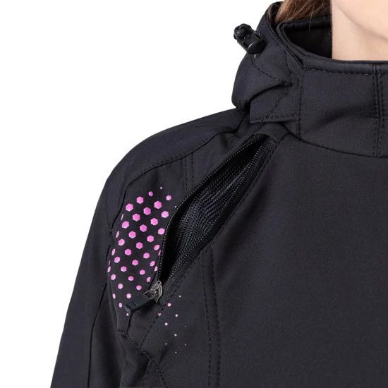 Дамско Softshell мото яке W-TEC Annorack Lady - Черен Дамско Softshell мото яке W-TEC Annorack Lady - Черен