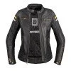Дамско кожено мото яке W-TEC Stripe Lady