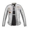 Дамско кожено мото яке W-TEC Sheawen Lady White New Дамско кожено мото яке W-TEC Sheawen Lady White New